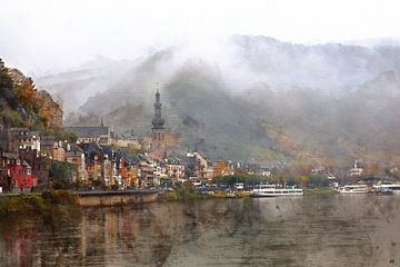 Moselle promenade Cochem by gea strucks