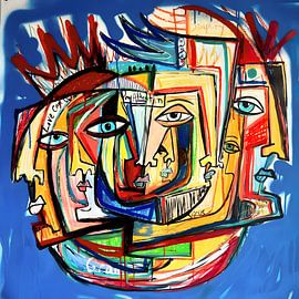 Face abstract by Met Met