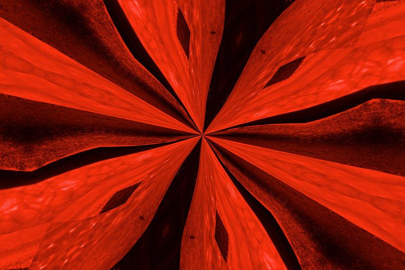 Tableau mural avec beaucoup de rouge ! par Daniel Dorst