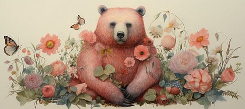 Painting Bear Nature