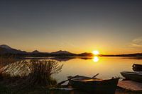 Sonnenuntergang am Hopfensee