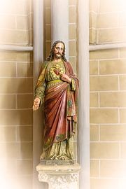 Image of Jesus with the Sacred Heart by Jurjen Jan Snikkenburg