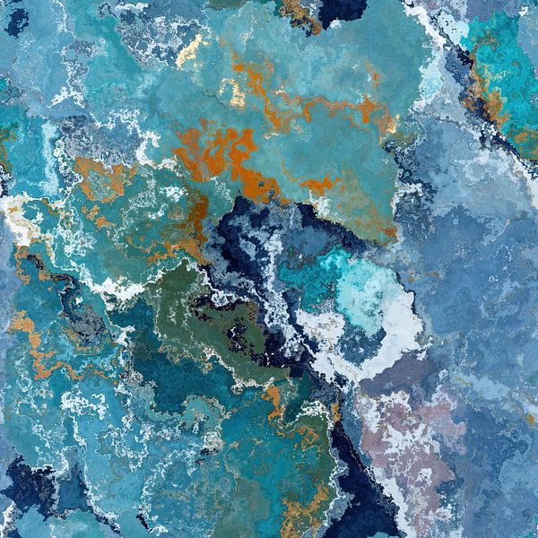 Blue and Copper by Christy Leigh