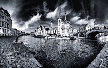 Ghent in Black/White by FotoSynthese