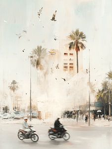 Straßenleben in Marrakesch