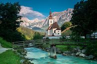 St. Sebastian in Ramsau von Salke Hartung Miniaturansicht