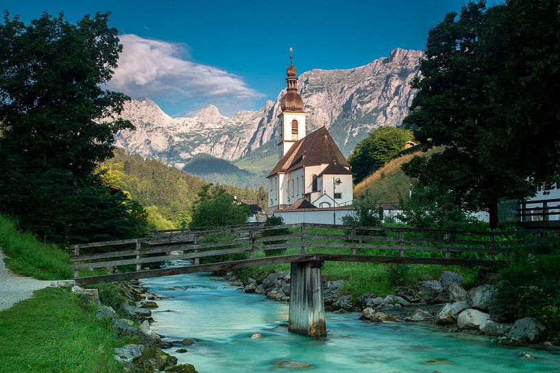 St. Sebastian in Ramsau von Salke Hartung