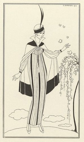 George Barbier - Journal des Dames et des Modes, Costumes Parisiens, 1914, nr. 150 (1914)