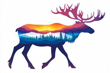 Natuur in dieren van Poster Art Shop