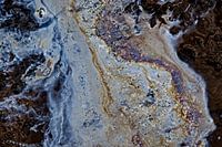 Colour palette in Drents seepage water