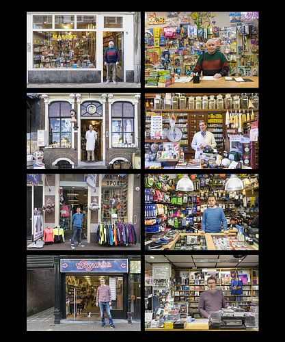 Ladenbesitzer in ihren Spezialitätengeschäften - Teil 1 von Patty Elferink