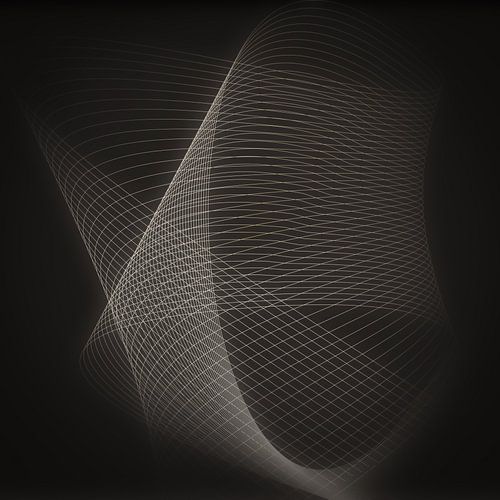 Geometrisch kunstwerk uit serie van 4 - nummer 1