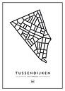 Tussendijken - Rotterdam van Muurmap - Jouw Favorite stad of wijk aan de muur thumbnail