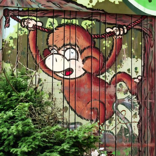 Rotterdam - Wallpainting on garage