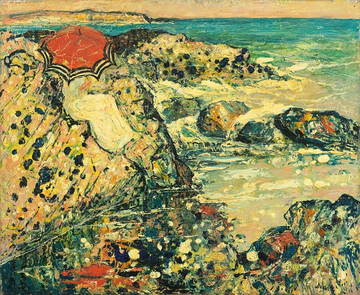 Henry Golden Dearth, Foam at sea, c. 1912 by Atelier Liesjes