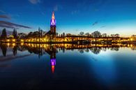 Potsdam Skyline an der Havel zur blauen Stunde von Frank Herrmann Miniaturansicht