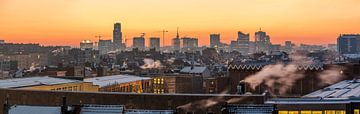 Large panorama sur la ville sur Werner Lerooy