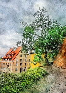 Warsaw watercolor art #warsaw