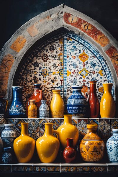 Moroccan Still Life No 6 by Treechild