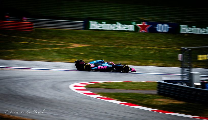 Formel 1 Auto Alpin 2025 Österreich von Liam Van den heuvel