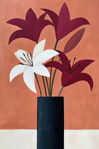 Stylish Floral Elegance by Bert Nijholt