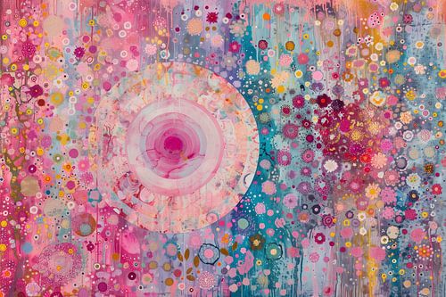 Abstrakter Blumentanz