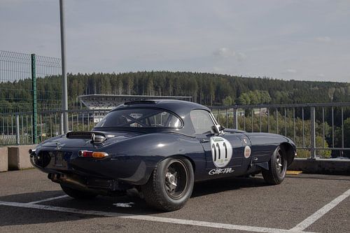 Jaguar E-type à Spa-Francochamps