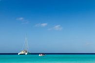 Catamaran at "klein Curacao" no. 2 by Arnoud Kunst thumbnail