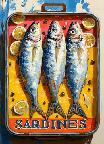 Colourful sardines by Studio Allee
