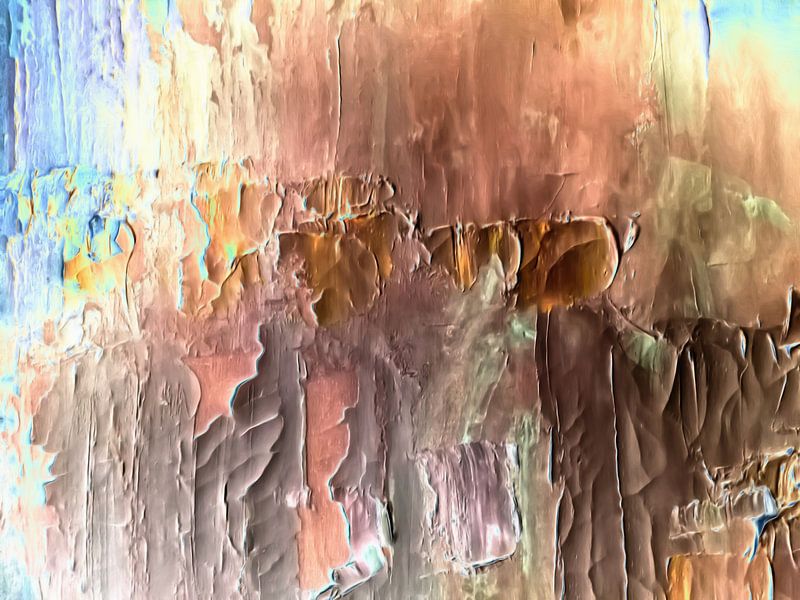 Abstrait en couleurs terrestres par Maurice Dawson