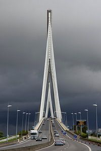 Brug, Pont du Normandië van Henk Elshout