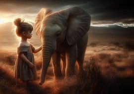 Vriendschap tussen mens en dier van Ans Bastiaanssen