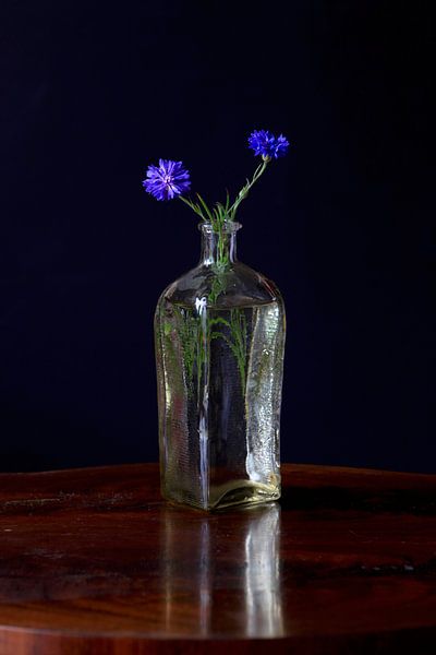 Sommerstillleben mit Glasflasche von Thomas Jäger