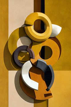 Abstracte Cirkels van Jacky