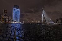 Rotterdam Wilhelminakade Erasmus Bridge