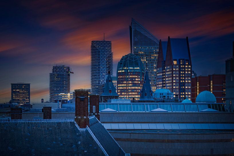 Skyline van Den Haag van gaps photography
