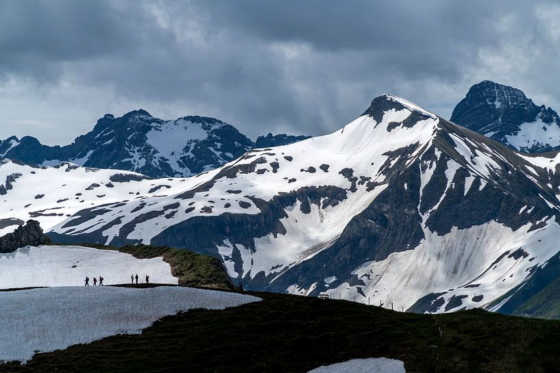 Allgäuer Alpen bei Oberstdorf von Peter Schickert