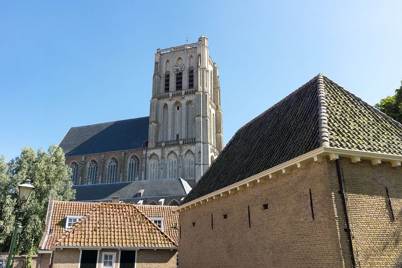 Kerk in Brielle von Michel van Kooten