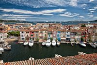 De haven van Port Grimaud aan de Cote d'Azur