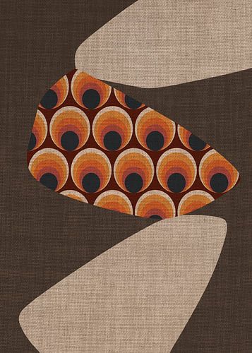 TW Living - Linen collection - RETRO ABSTRACT