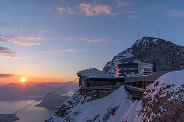 Sunrise at Pilatus van Peter Sneijders