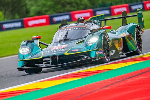 De Aston Martin Valkyrie-hypercar op Spa-Francorchamps