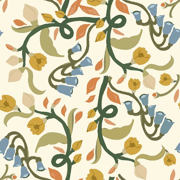 Vibrant florals by Kirtah Designs