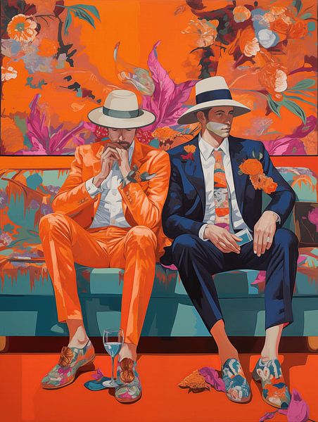Relaxing friends by BS