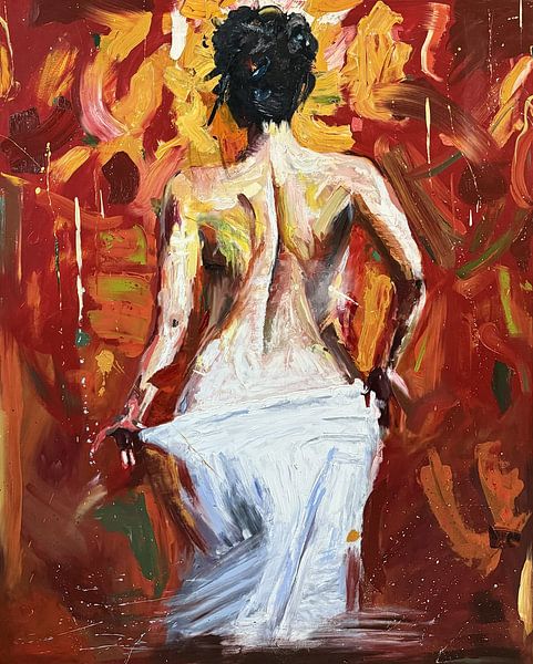 U "YOU" oil painting by Ferry Franssen