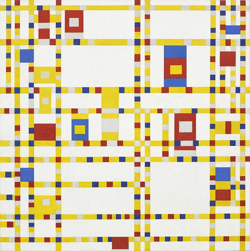 Broadway Boogie Woogie, Piet Mondriaan