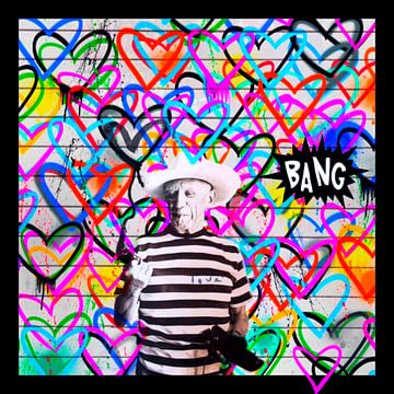 Motiv Pablo Picasso - we need Love - Bang von Felix von Altersheim