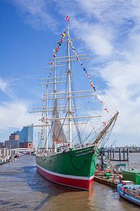 Windjammer Rickmer Rickmers, Hambourg, Allemagne