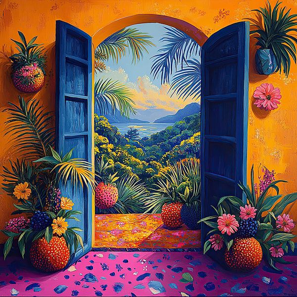 Matisse inspires Open Window See by Niklas Maximilian