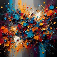 Freudige Explosion